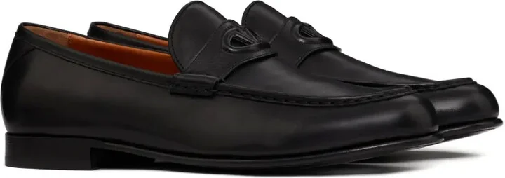 VLogo Signature leather loafers - Image 2