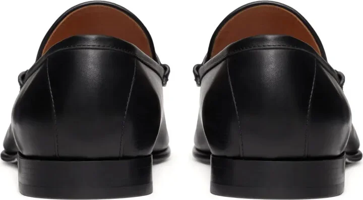 VLogo Signature leather loafers - Image 3