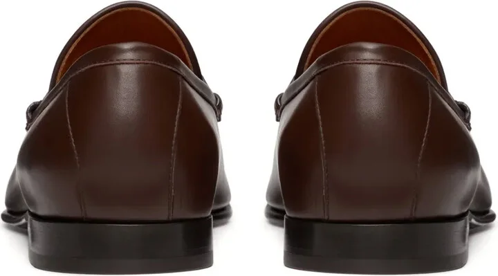 VLogo Signature leather loafers - Image 3