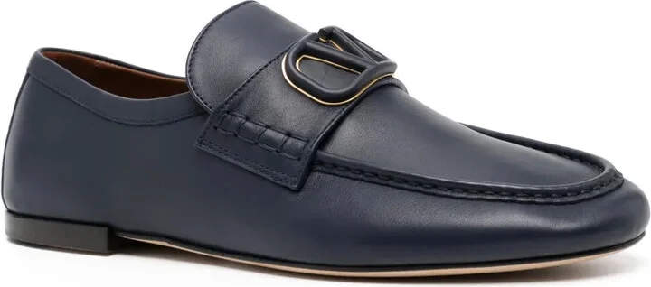 VLogo Signature leather loafers - Image 2