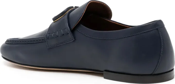 VLogo Signature leather loafers - Image 3