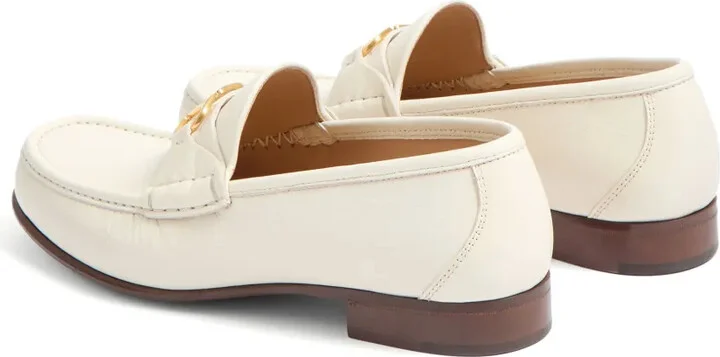 VLogo Signature leather loafers - Image 3