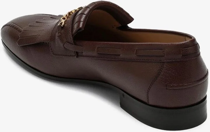 VLogo Signature Leather Loafers - Image 2