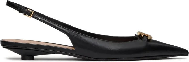 VLogo Signature leather pumps