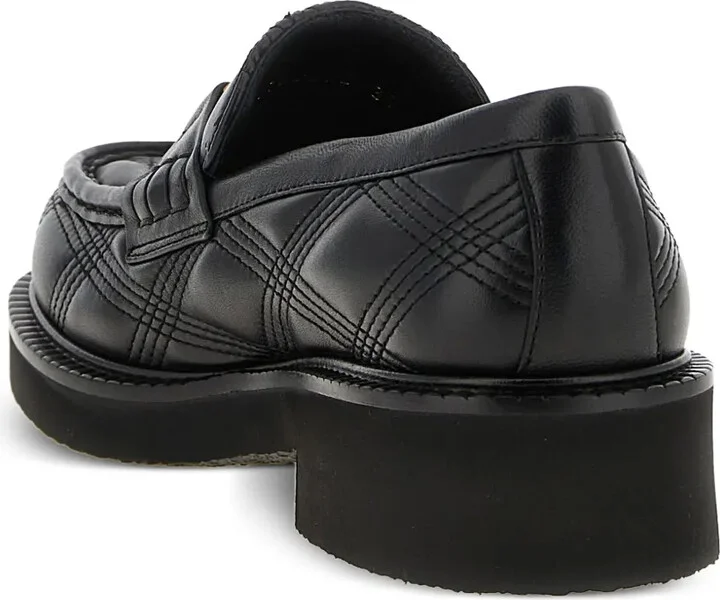 VLogo Signature quilted loafers - Image 5