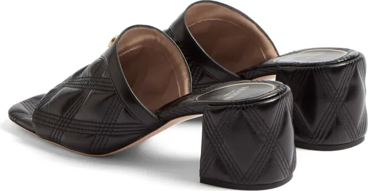 VLogo Signature quilted sandals - Image 3