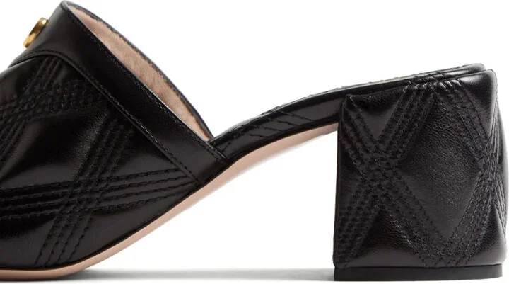 VLogo Signature quilted sandals - Image 5