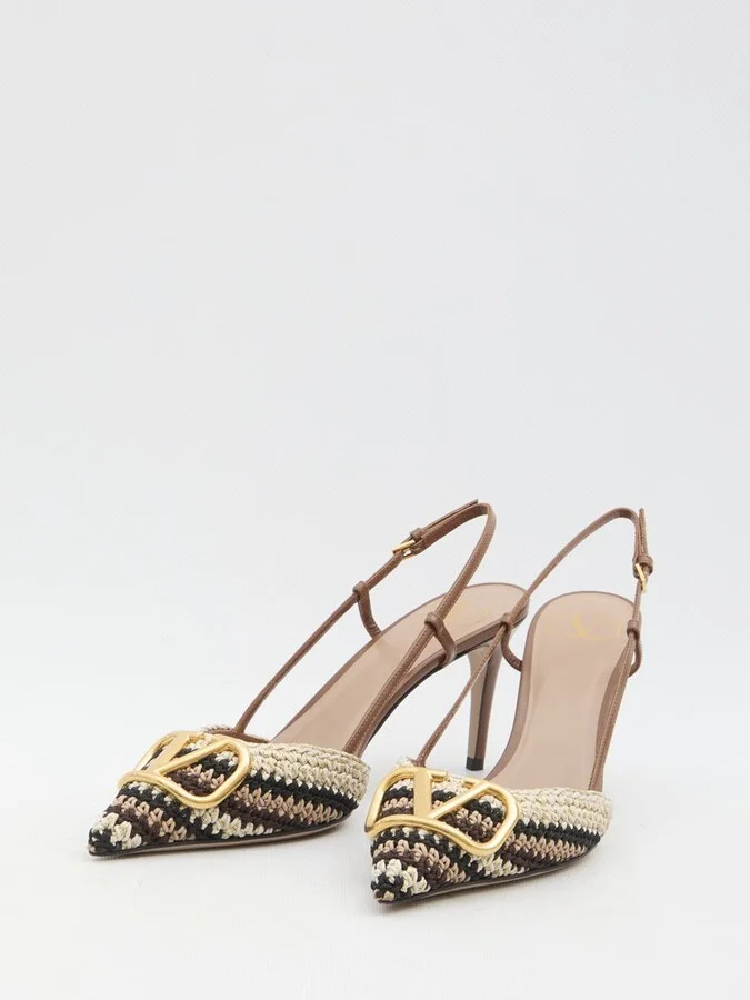 Vlogo Signature Slingback Pumps - Image 2