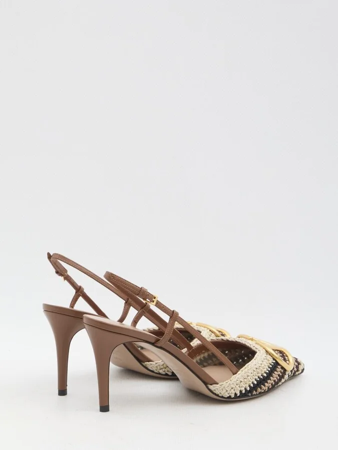 Vlogo Signature Slingback Pumps - Image 3