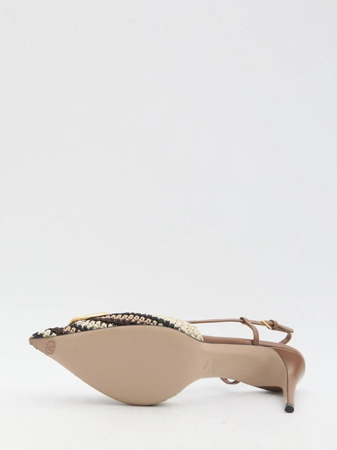Vlogo Signature Slingback Pumps - Image 4