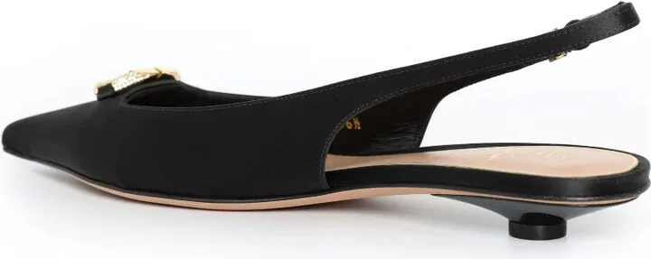 VLogo-Signature slingback pumps - Image 3