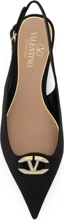 VLogo-Signature slingback pumps - Image 4