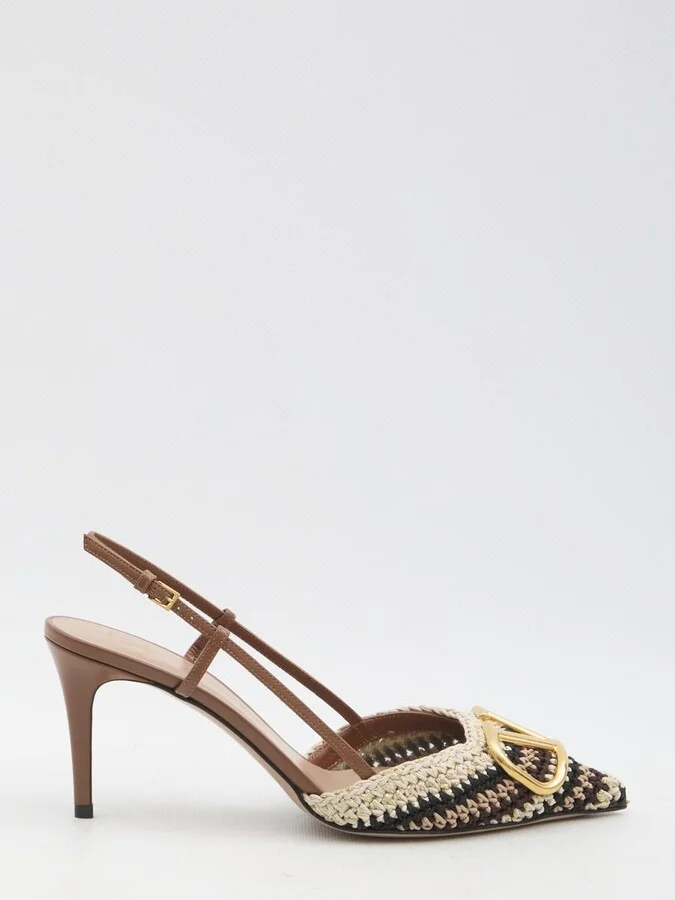Vlogo Signature Slingback Pumps