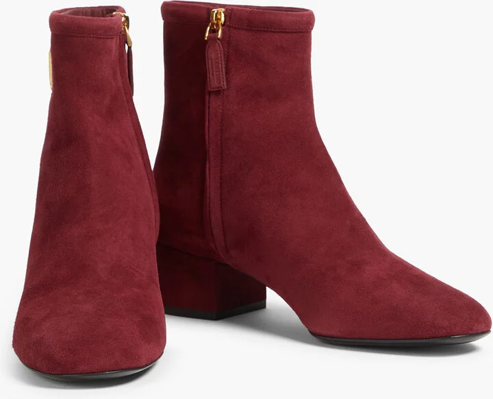 VLOGO Signature suede ankle boots - Image 2