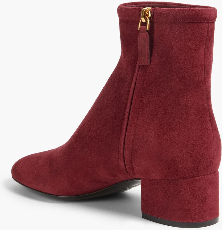 VLOGO Signature suede ankle boots - Image 3