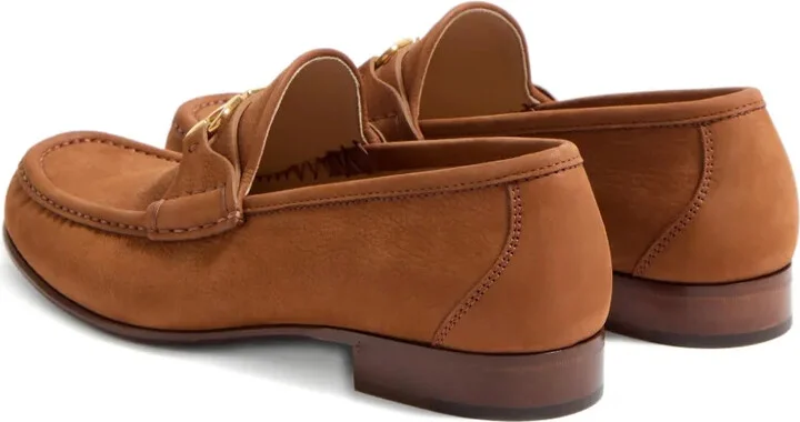 VLogo Signature suede loafers - Image 3