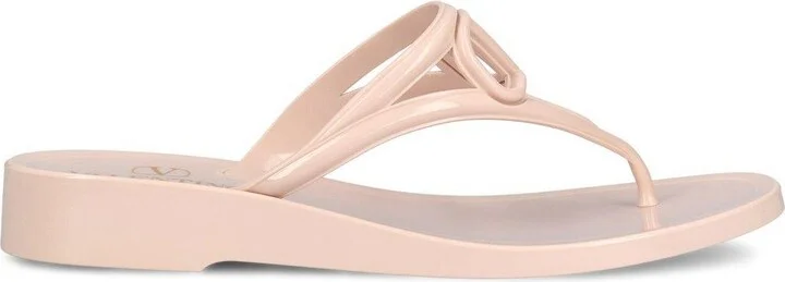 Vlogo Signature Thong Strap Flip Flops