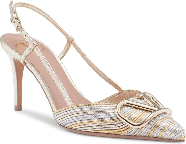 VLOGO Slingback Pump