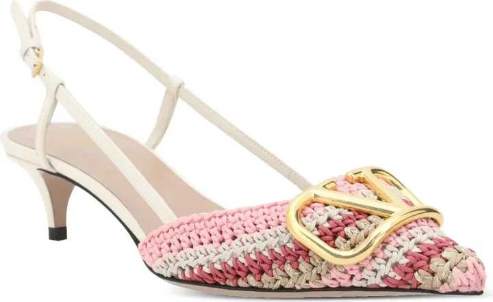 VLogo slingback pumps - Image 2
