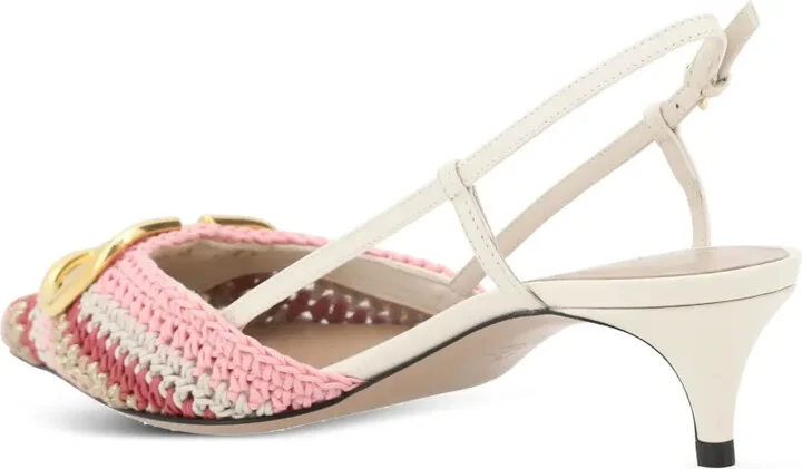 VLogo slingback pumps - Image 3