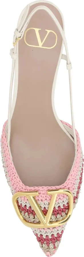 VLogo slingback pumps - Image 4