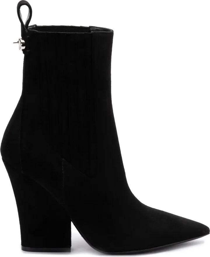VLogo suede boots