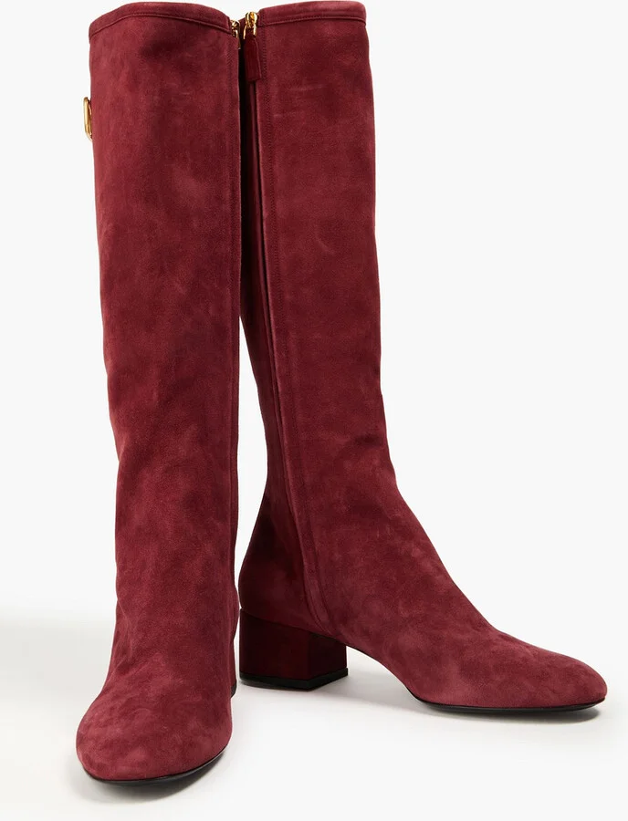 VLOGO suede knee boots - Image 2