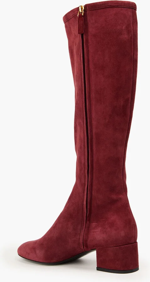 VLOGO suede knee boots - Image 3