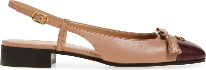 VLOGO Two-Tone Slingback Ballet Flat - Image 9
