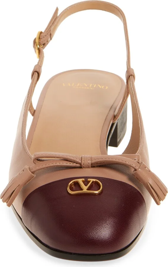 VLOGO Two-Tone Slingback Ballet Flat - Image 10