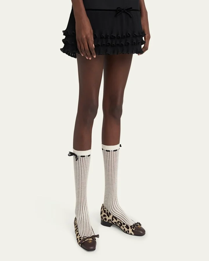 VLogo Valet Du Roi Pony Hair Ballerina Flats - Image 7