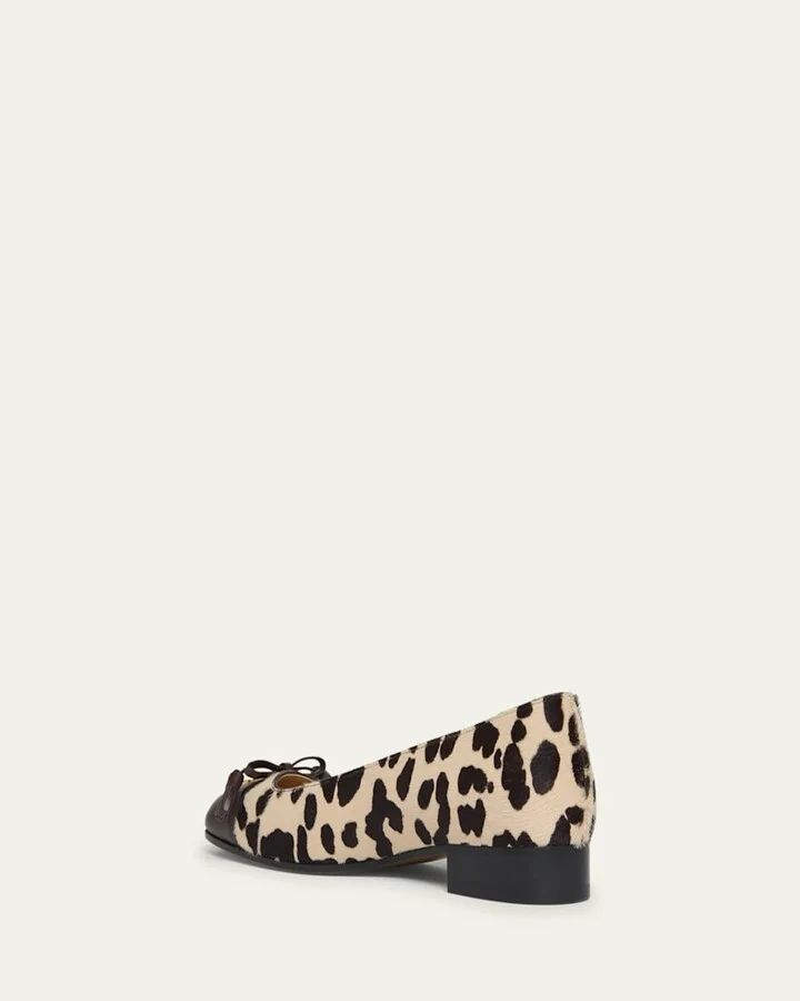 VLogo Valet Du Roi Pony Hair Ballerina Flats - Image 8