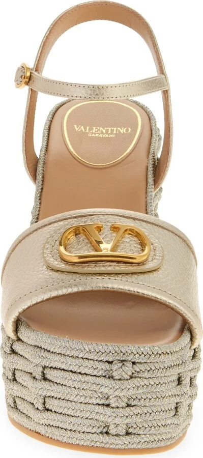 VLOGO Wedge Platform Sandal - Image 4
