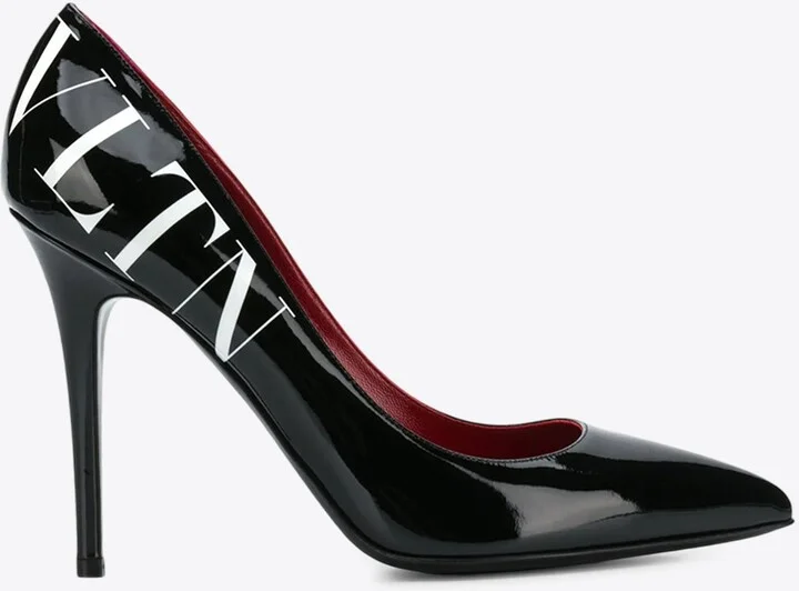VLTN 120 Patent Leather Pumps
