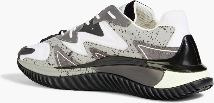 VLTN Wade Runner leather, suede and rubber sneakers - Image 3