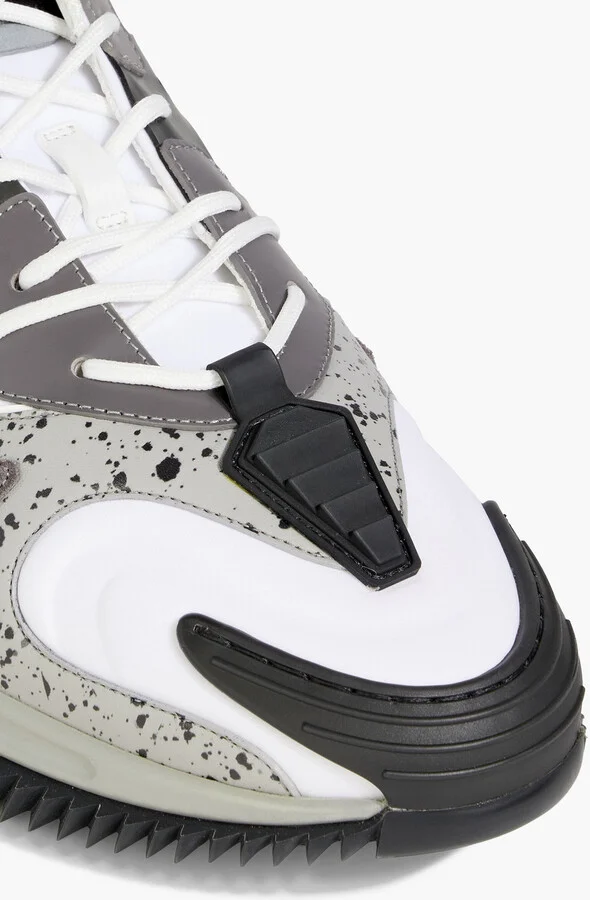 VLTN Wade Runner leather, suede and rubber sneakers - Image 4