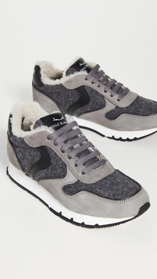 Voile Blanche Julia Shearling Sneakers - Image 5