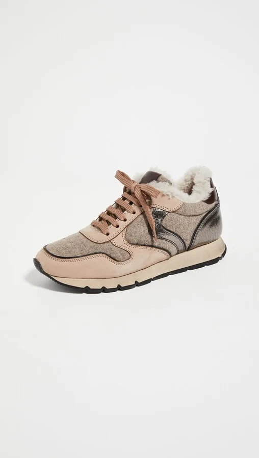 Voile Blanche Julia Shearling Trainers - Image 2