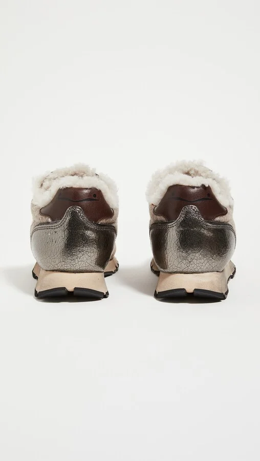 Voile Blanche Julia Shearling Trainers - Image 4