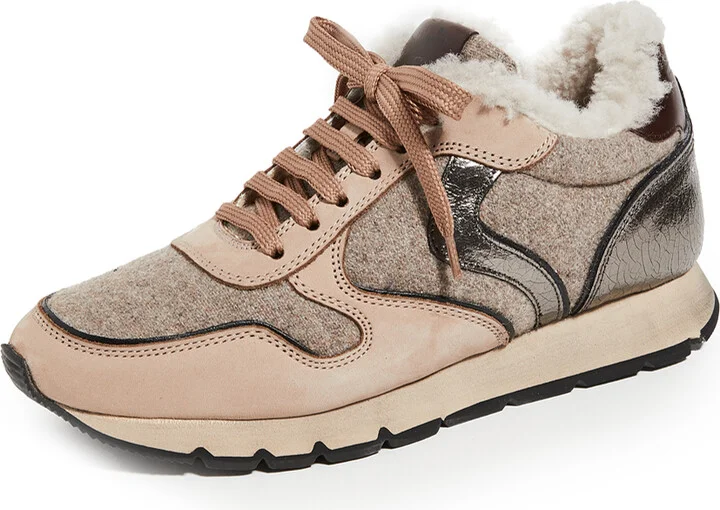 Voile Blanche Julia Shearling Trainers