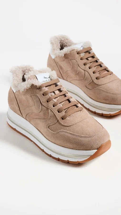 Voile Blanche Maran Fur Sneakers - Image 4