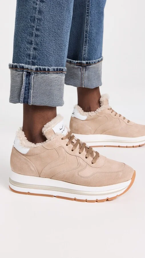 Voile Blanche Maran Fur Sneakers - Image 5