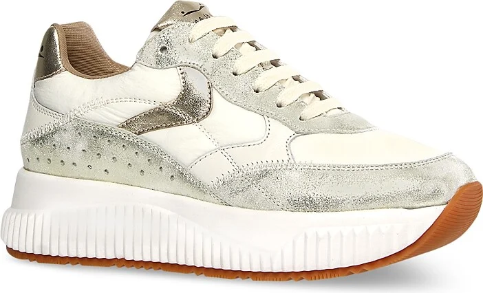 Voile Blanche Women's Ana Fresh Almond Toe Sneakers