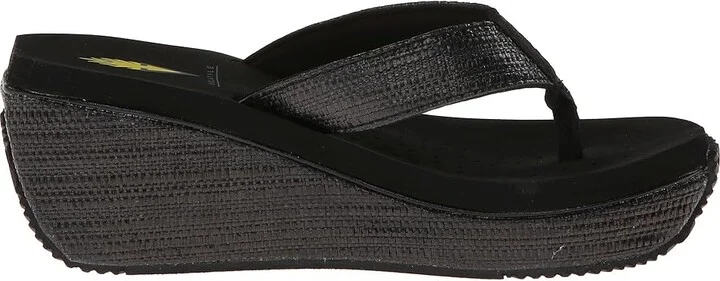 VOLATILE Bahama Women's Sandals Black : 6 M, Textile - Image 8