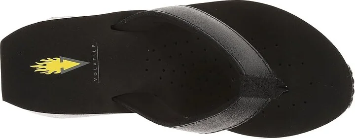 VOLATILE Frappachino Women's Sandals Black : 9 M, Synthetic - Image 3