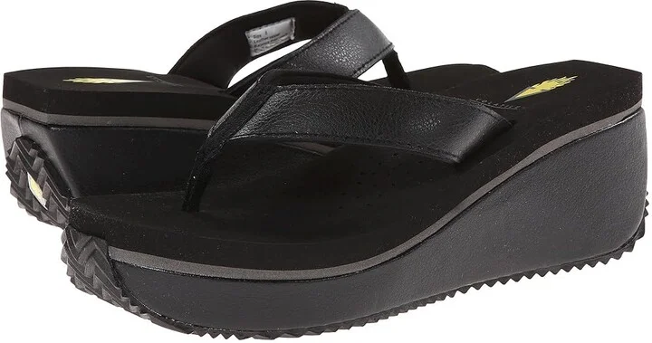 VOLATILE Frappachino Women's Sandals Black : 9 M, Synthetic
