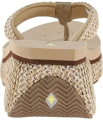 VOLATILE Island Women's Wedge Shoes Natural : 10 M, Textile - Image 5