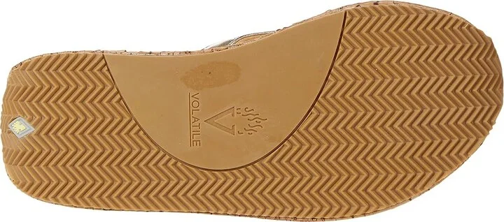 VOLATILE Neville Women's Shoes Gold : 9 M, Leather - Image 3