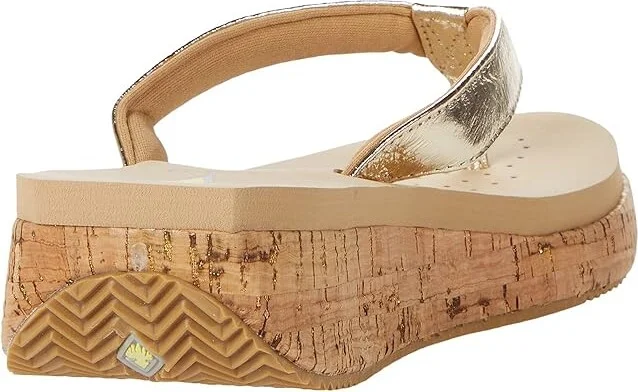 VOLATILE Neville Women's Shoes Gold : 9 M, Leather - Image 4