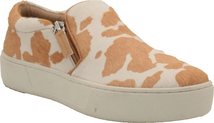 Volatile Normande Genuine Calf Hair Platform Sneaker
